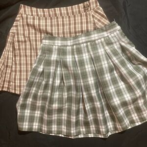 Hesperus pleated wrap skirt, Sim & Sam pleated skirt